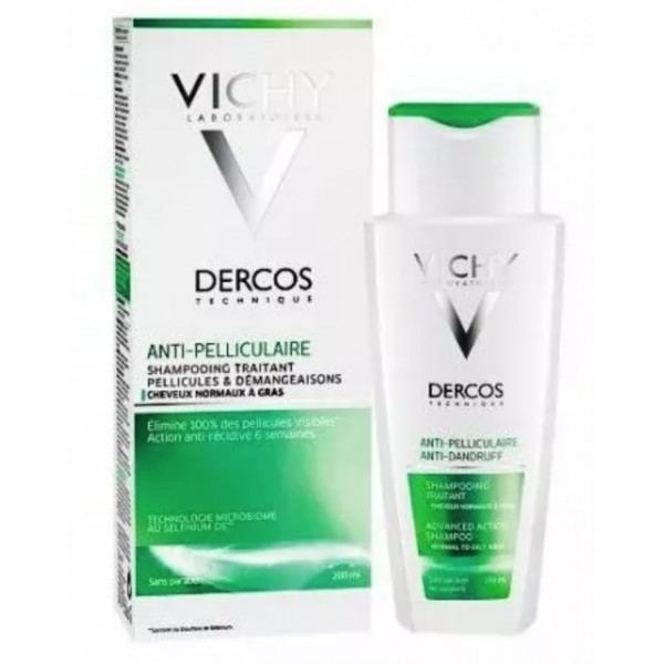 Dercos Technique Anti-Pelliculaire DS - Vichy Shampoo 200 Ml