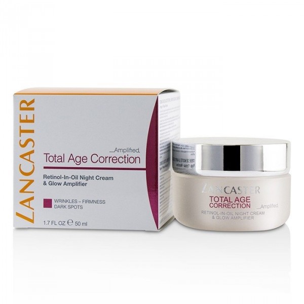 Lancaster - Total Age Correction Retinol-In-Oil Night Cream & Glow Amplifier 50ml Trattamento Antietà E Antirughe