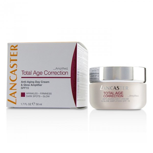 Total Age Correction Anti-Aging Day Cream & Glow Amplifier - Lancaster Pleje Mod ældning Og Rynker 50 Ml
