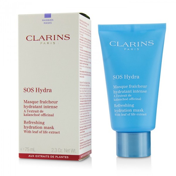 Clarins - Sos Hydra Masque Fraîcheur Hydratant Intense : Mask 2.5 Oz / 75 Ml