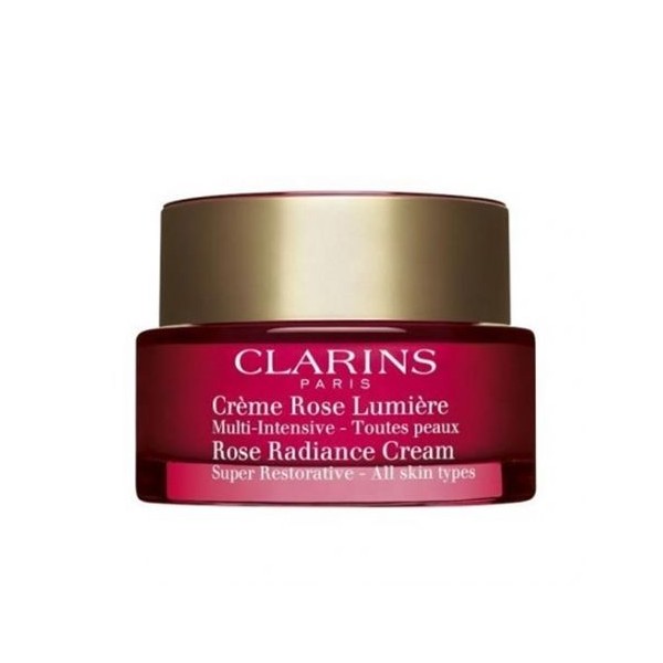 Crème Rose Lumière - Clarins Feuchtigkeitsspendend Und Nährend 50 Ml