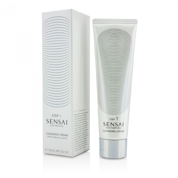 Step 1 Sensai Silky Purifying Crème Démaquillante - Kanebo Cleanser - Make-up Remover 125 Ml