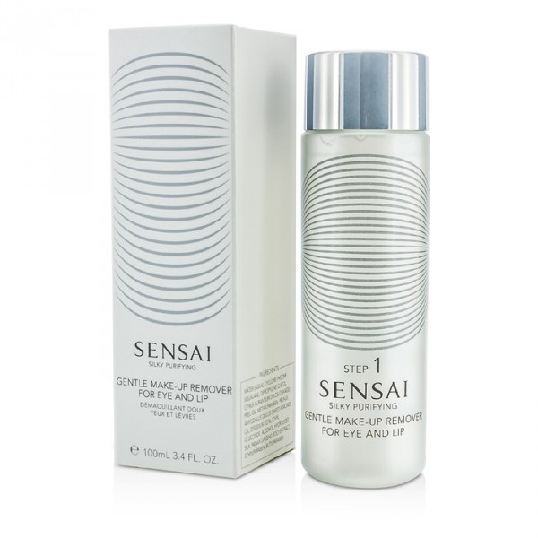 Step 1 Sensai Silky Purifying Démaquillant Doux Yeux Et Lèvres - Kanebo Cleanser - Make-up Remover 100 Ml