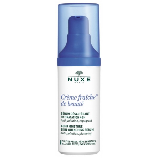 Crème Fraîche De Beauté Sérum Désaltérant Hydratation 48H - Nuxe Feuchtigkeitsspendende Und Nährende Pflege 30 Ml