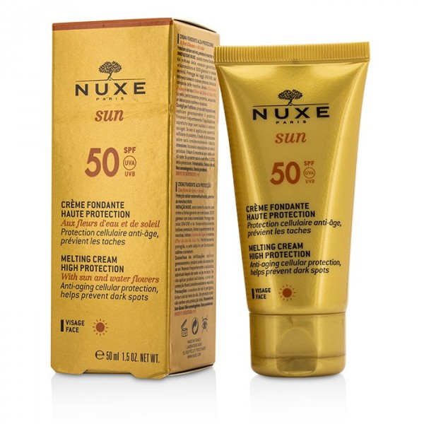Photos - Sun Skin Care Nuxe  Crème fondante haute protection : Sun protection 1.7 Oz / 50 m 