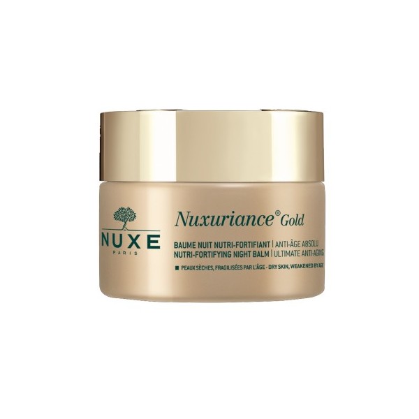 Nuxuriance Gold Baume Nuit Nutri-Fortifiant - Nuxe Återfuktande Och Närande Vård 50 Ml