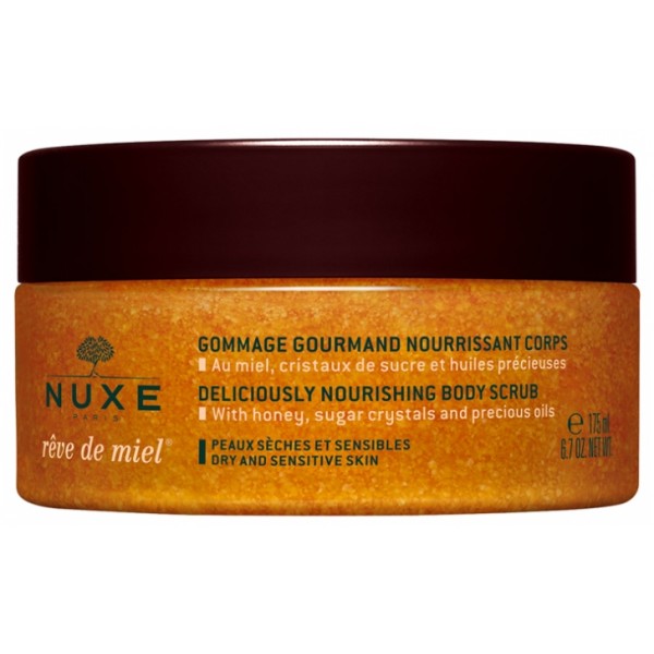 Nuxe - Rêve De Miel Gommage Gourmand Nourrissant Corps : Body Scrub And Exfoliator 175 Ml