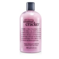 Pink frosted animal cracker