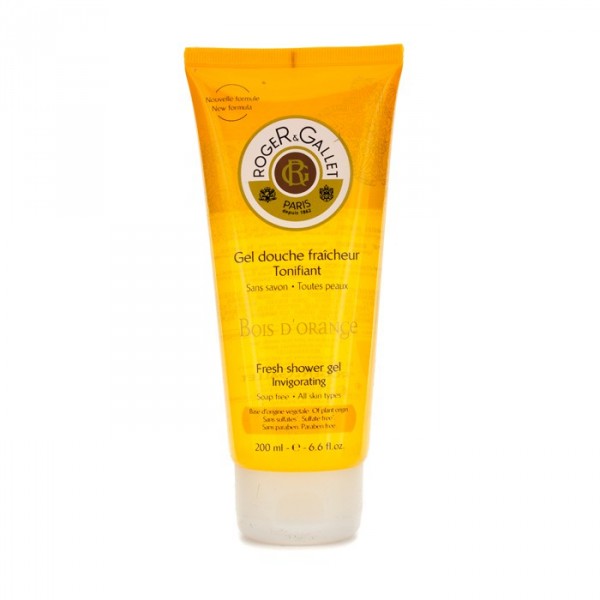 Bois D'Orange Gel Douche Fraîcheur Tonifiant - Roger & Gallet Douchegel 200 Ml
