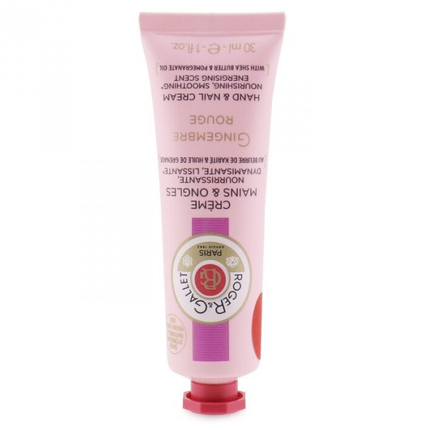 Roger & Gallet - Gingembre Rouge Crème Mains & Ongles 30ml Idratante E Nutriente