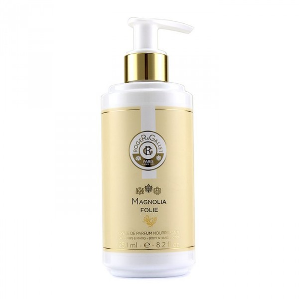Magnolia Folie Crème De Parfum Nourissante - Roger & Gallet Hidratante Y Nutritivo 250 Ml