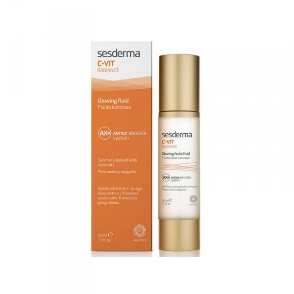 Sesderma - C-Vit Radiance Glowing Fluid : Anti-ageing And Anti-wrinkle Care 1.7 Oz / 50 Ml
