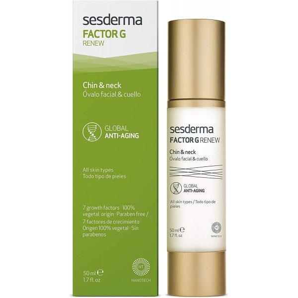 Sesderma - Factor G Renew Chin & Neck : Anti-ageing And Anti-wrinkle Care 1.7 Oz / 50 Ml