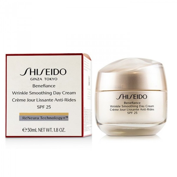 Shiseido - Benefiance Crème Jour Lissante Anti-Rides : Firming And Lifting Treatment 1.7 Oz / 50 Ml