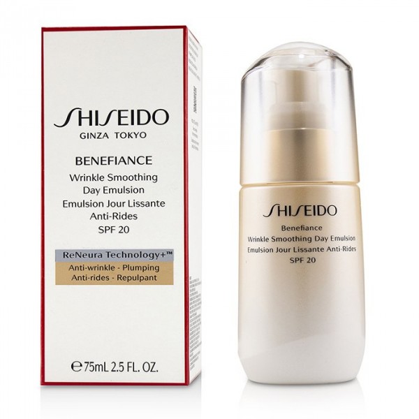 Benefiance Emulsion Jour Lissante Anti-Rides - Shiseido Verstevigende En Liftende Behandeling 75 Ml