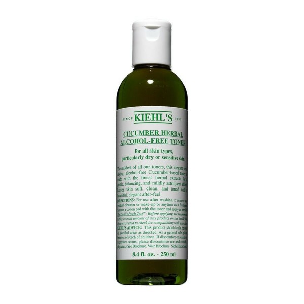 Cucumber Herbal Alcohol-free Toner - Kiehl's Zabieg Energetyzujący I Rozświetlający 250 Ml