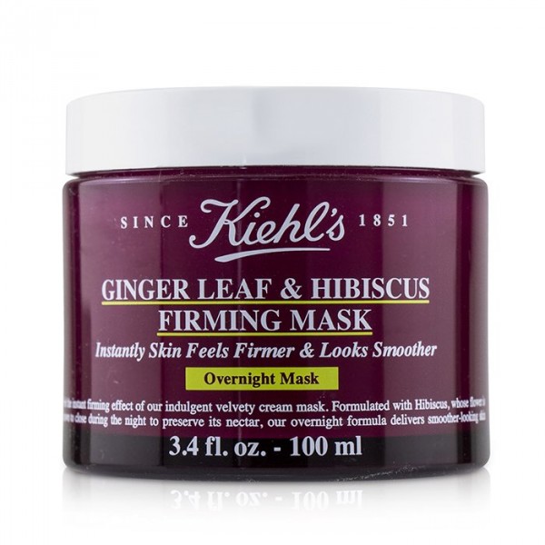 Ginger Leaf & Hibiscus Firming Mask - Kiehl's Pleje Mod ældning Og Rynker 100 Ml