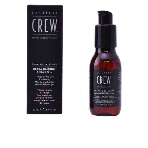 Shaving Skincare Ultra Gliding Shave Oil - American Crew Afeitado Y Cuidado De La Barba 50 Ml