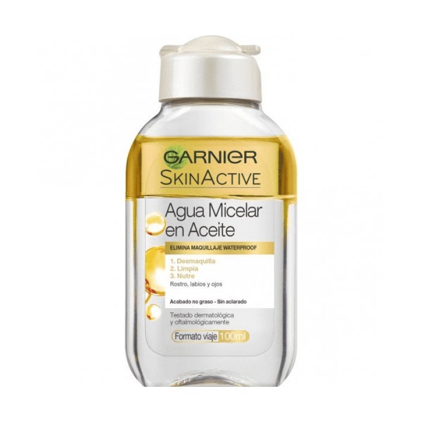 Skin Active Eau Micellaire À L'Huile - Garnier Cuidado Purificante 100 Ml