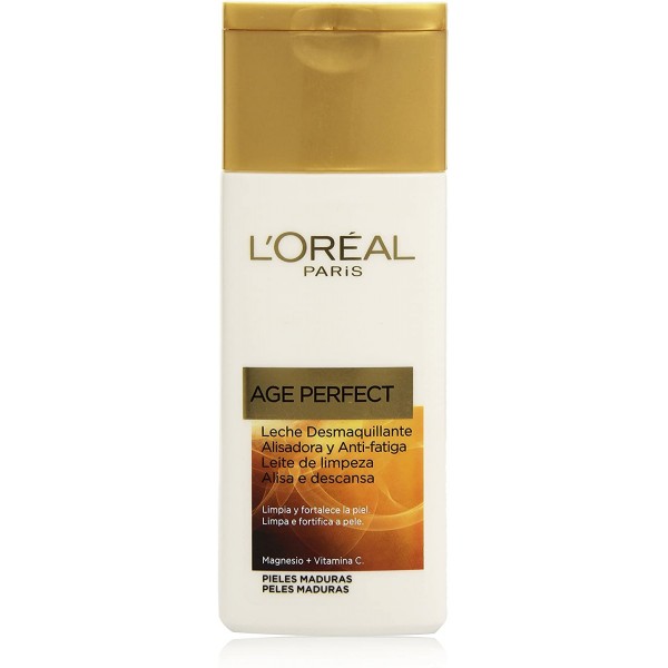 L'Oréal - Age Perfect Lait Démaquillant Lissant Et Anti-fatigue 200ml Detergente - Struccante