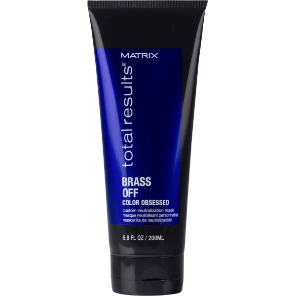 Brass Off Color Obsessed Masque Neutralisant Personnalisé - Matrix Hårmask 200 Ml