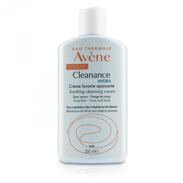 Avène - Cleanance Hydra Crème Lavante Apaisante : Cleanser - Make-up Remover 6.8 Oz / 200 Ml
