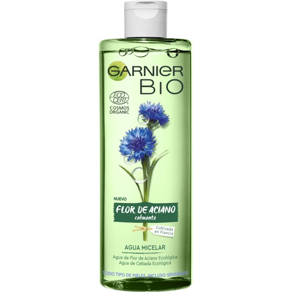 Eau Micellaire Aux Fleurs De Bleuets - Garnier Cuidado Purificante 400 Ml
