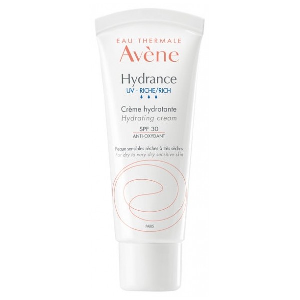 Avène - Hydrance Uv Riche Crème Hydratante : Sun Protection 1.3 Oz / 40 Ml