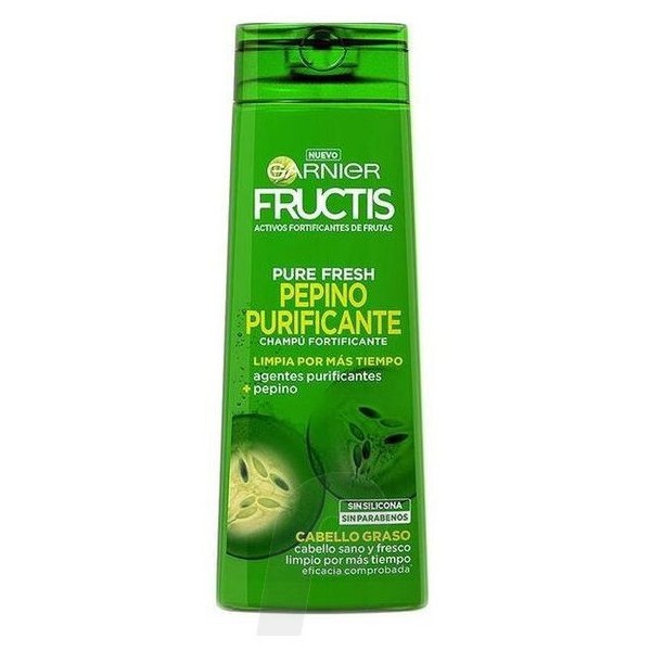 Pure Fresh Pepino Purificante - Garnier Shampoo 360 Ml