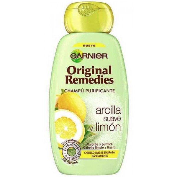 Original Remedies Arsilla Suave And Lemon - Garnier Shampoo 300 Ml