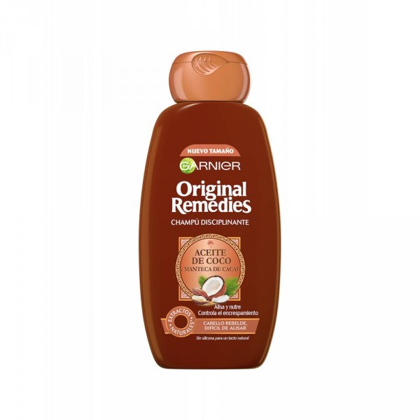 Original Remedies Aceite De Coco - Garnier Shampoo 300 Ml