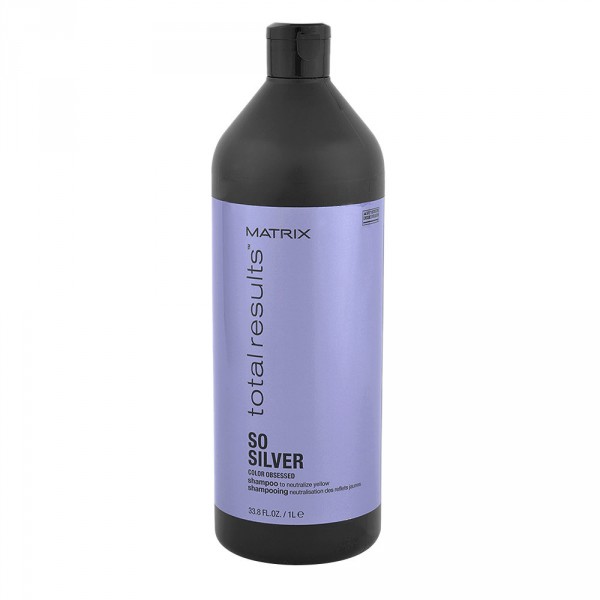 Total Results So Silver - Matrix Shampoo 1000 Ml