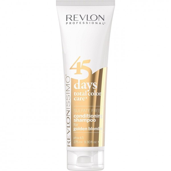45 Days Total Color Care Golden Blondes - Revlon Shampoo 275 Ml