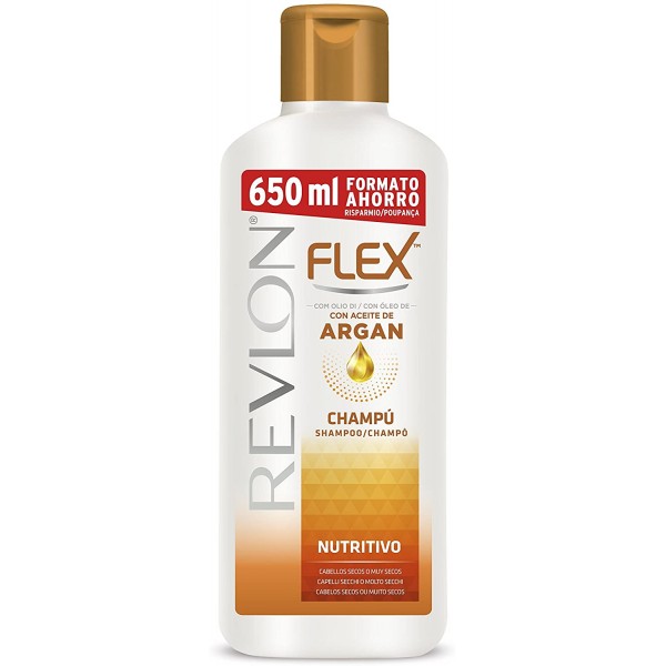 Flex Argan Nutritivo - Revlon Champú 650 Ml