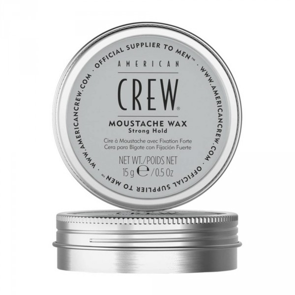 Moustache Wax Strong Hold - American Crew Scheren En Baardverzorging 15 G