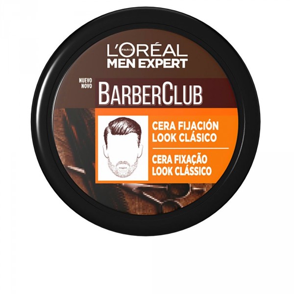 Barber Club Cera Fijación Look Clássico - L'Oréal Afeitado Y Cuidado De La Barba 75 Ml