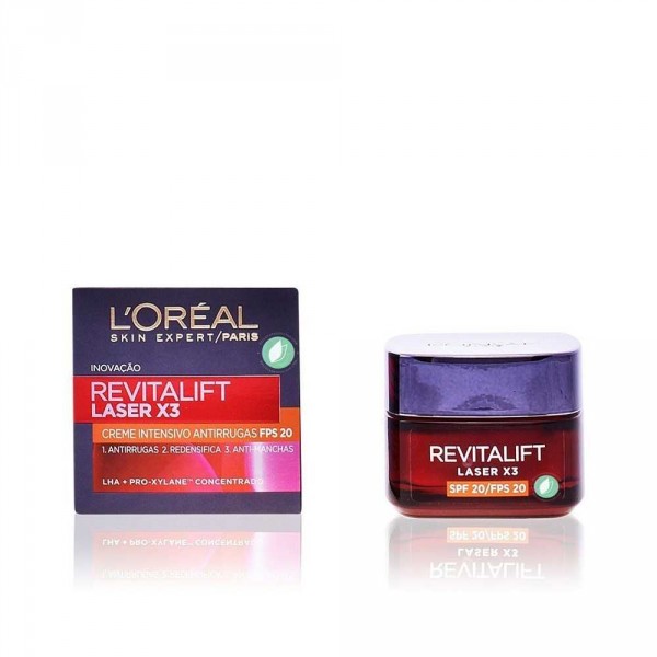 L'Oréal - Revitalift Laser X3 Crème De Jour 50ml Trattamento Antietà E Antirughe