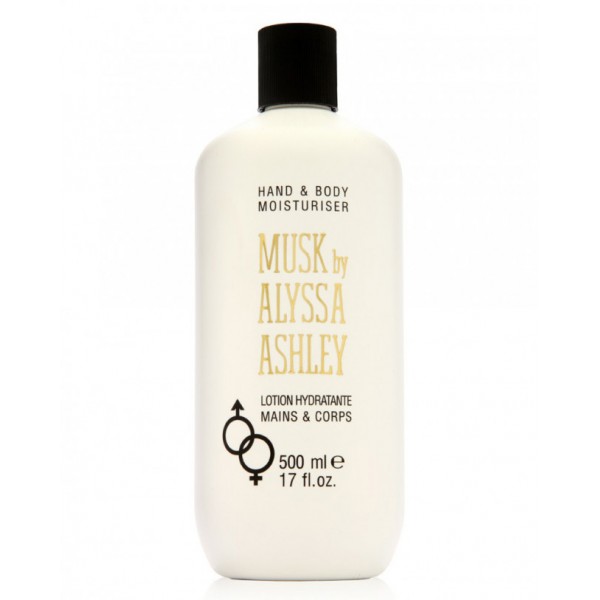 Musk Lotion Hydratante Mains & Corps - Alyssa Ashley Hidratante Y Nutritivo 500 Ml