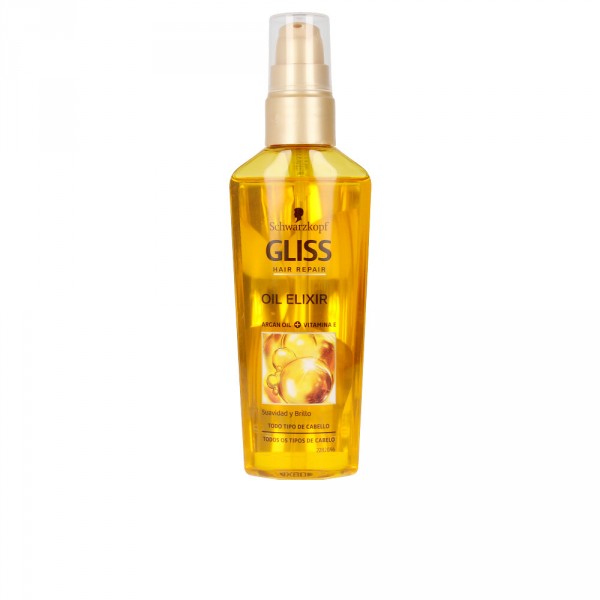 Gliss Hair Repair Oil Elixir Diario - Schwarzkopf Cuidado Del Cabello 75 Ml