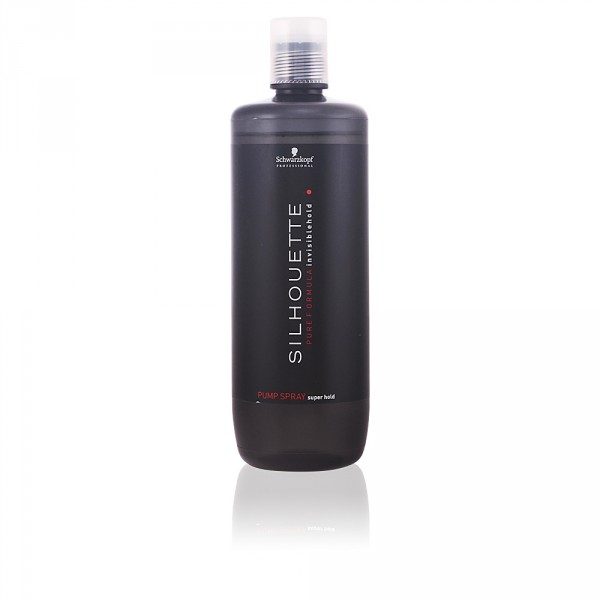 Silhouette Pump Spray Tenue Ultra Forte - Schwarzkopf Haarverzorging 1000 Ml