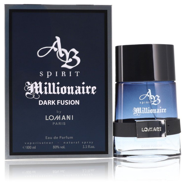 Lomani - Spirit Millionaire Dark Fusion : Eau De Parfum Spray 3.4 Oz / 100 Ml