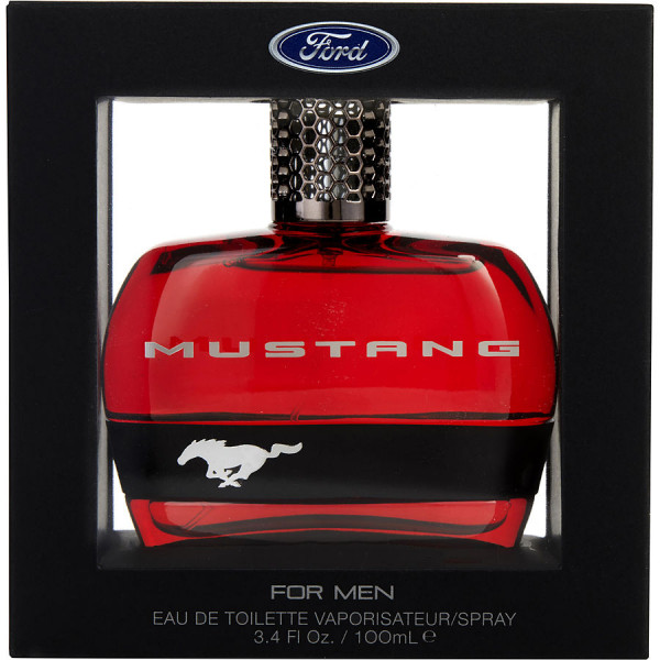 Ford - Mustang Red : Eau De Toilette Spray 3.4 Oz / 100 Ml