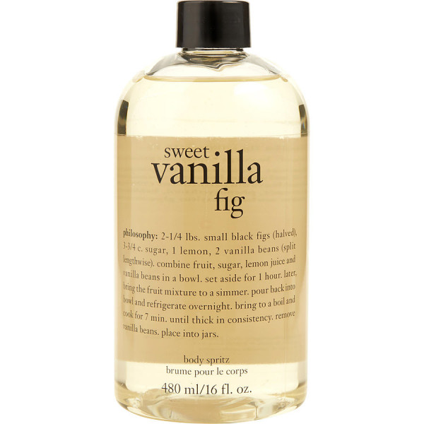 Sweet Vanilla Fig - Philosophy Nebel Und Duftspray 480 Ml