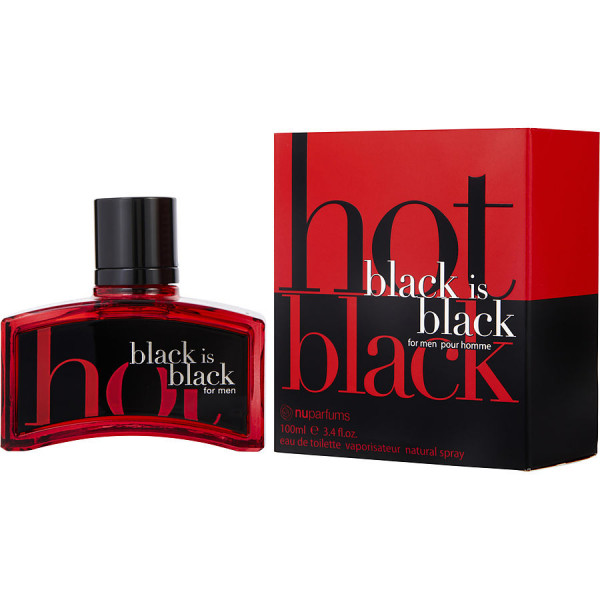 Nuparfums - Black Is Black Hot Pour Homme 100ml Eau De Toilette Spray