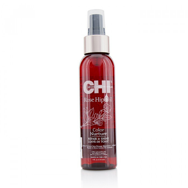 Rose Hip Oil Color Nurture Repair & Shine Leave-in Tonic - CHI Hårpleje 118 Ml
