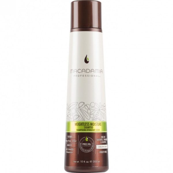 Weightless Moisture Shampoo - Macadamia Shampoo 300 Ml