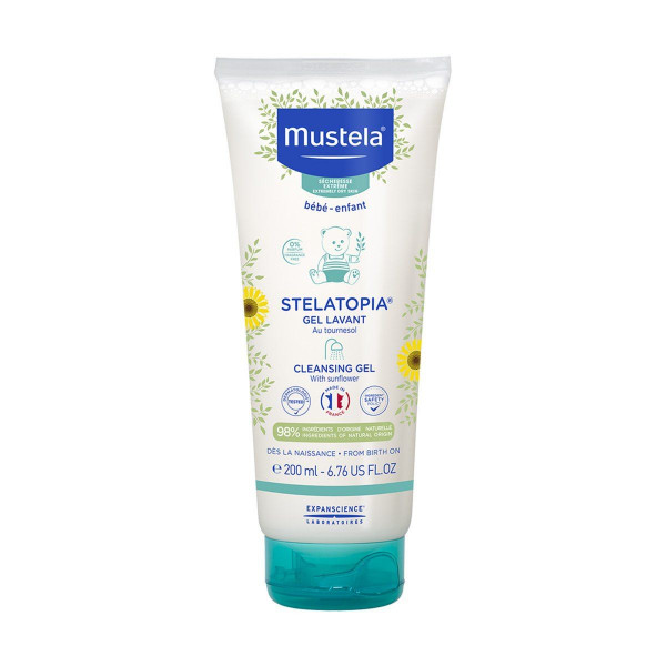 Stelatopia Gel Lavant Au Tournesol - Mustela Kropsolie, Lotion Og Creme 200 Ml