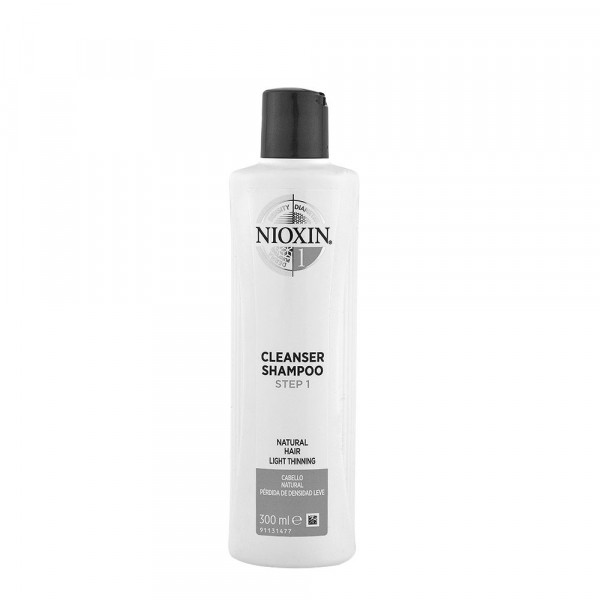 System 1 Cleanser Shampooing Purifiant Cheveux Fins - Nioxin Shampoo 300 Ml