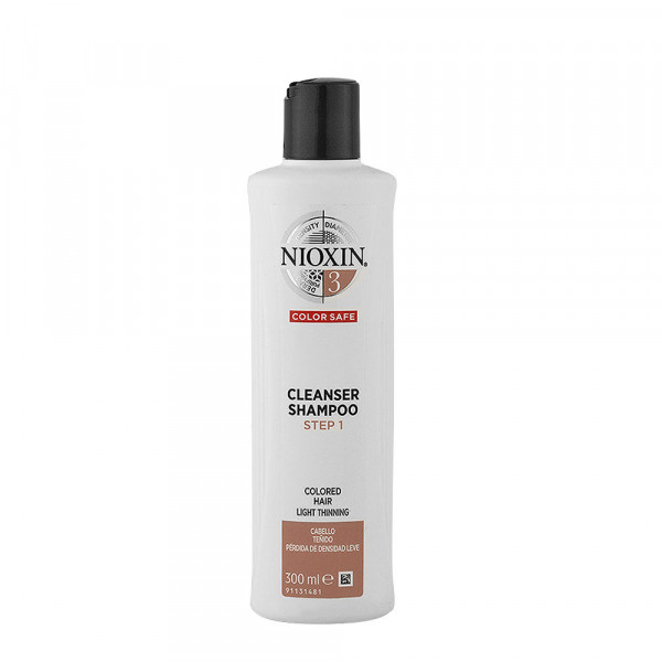 System 3 Cleanser Shampooing Purifiant Cheveux Colorés Fins - Nioxin Shampoo 300 Ml