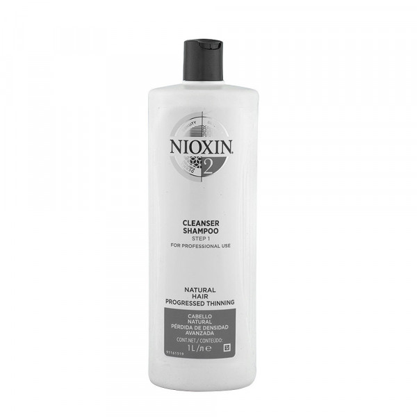 System 2 Cleanser Shampooing Purifiant Cheveux Très Fins - Nioxin Schampo 1000 Ml